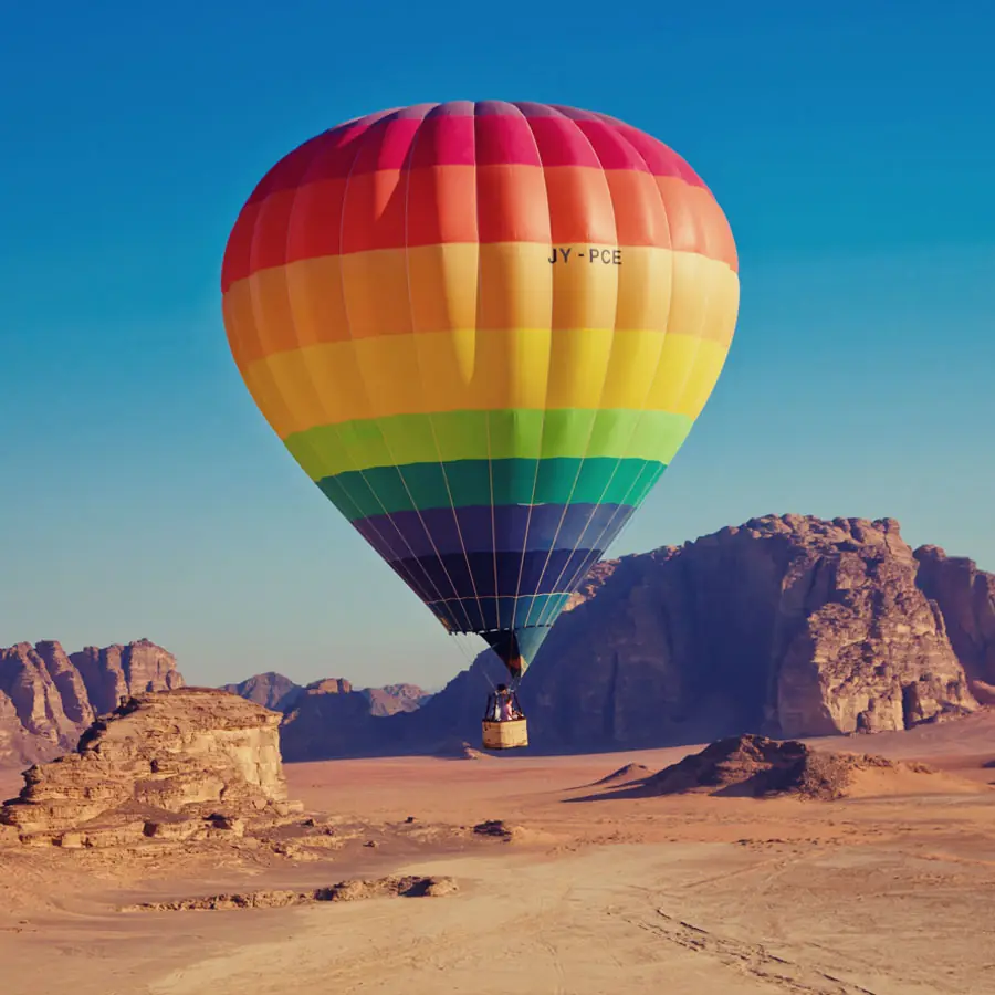 Adventure activities in the Jordanian desert and reserves
